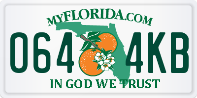 FL license plate 0644KB