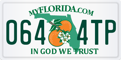 FL license plate 0644TP