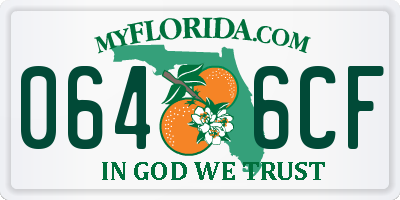 FL license plate 0646CF