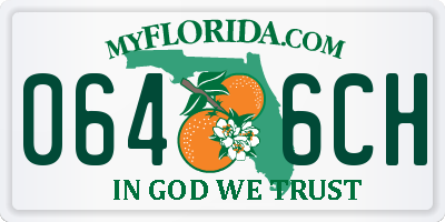 FL license plate 0646CH