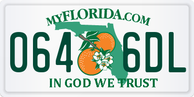 FL license plate 0646DL