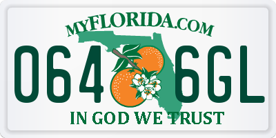 FL license plate 0646GL