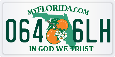 FL license plate 0646LH