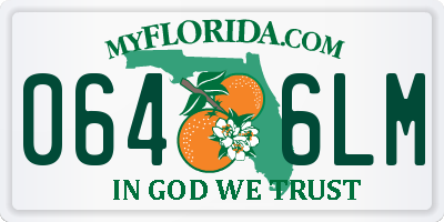 FL license plate 0646LM