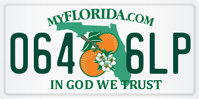 FL license plate 0646LP
