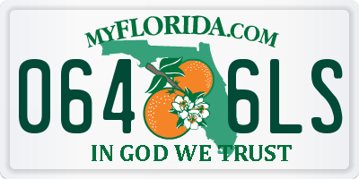 FL license plate 0646LS