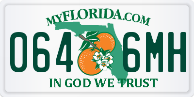FL license plate 0646MH