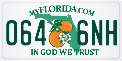 FL license plate 0646NH