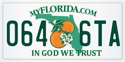 FL license plate 0646TA