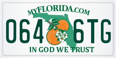 FL license plate 0646TG