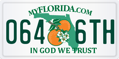 FL license plate 0646TH
