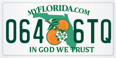 FL license plate 0646TQ
