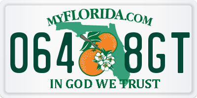 FL license plate 0648GT