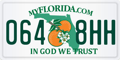 FL license plate 0648HH
