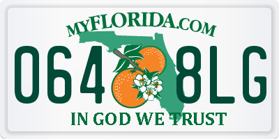 FL license plate 0648LG