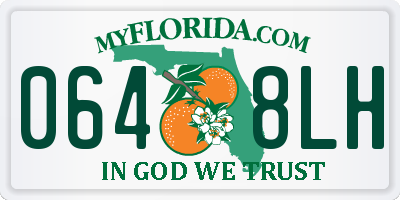 FL license plate 0648LH