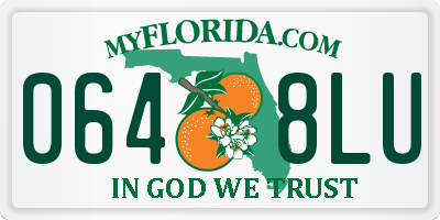 FL license plate 0648LU