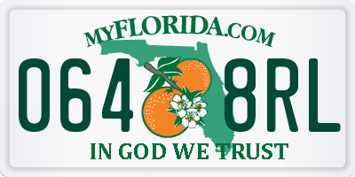 FL license plate 0648RL