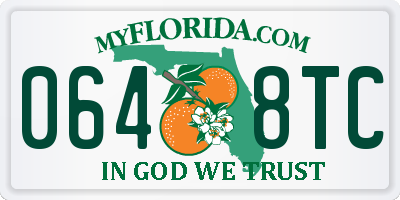 FL license plate 0648TC