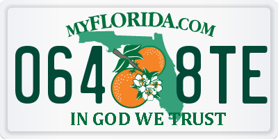 FL license plate 0648TE