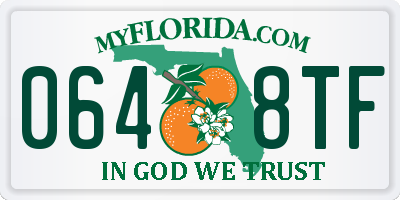 FL license plate 0648TF