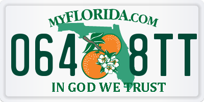 FL license plate 0648TT