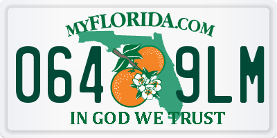 FL license plate 0649LM