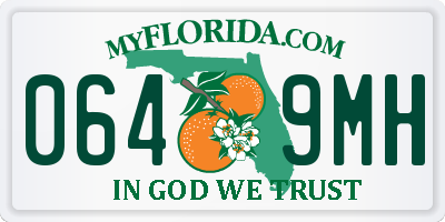 FL license plate 0649MH