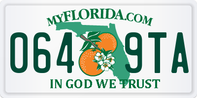 FL license plate 0649TA
