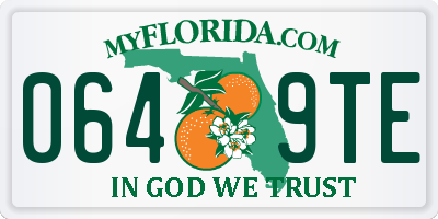 FL license plate 0649TE