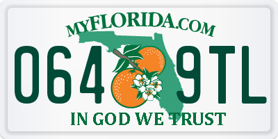 FL license plate 0649TL