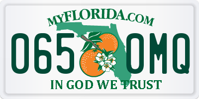 FL license plate 0650MQ