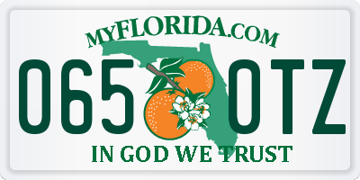 FL license plate 0650TZ