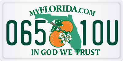 FL license plate 0651OU