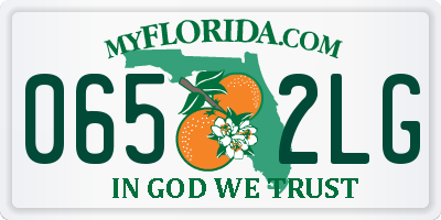 FL license plate 0652LG