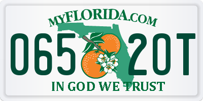 FL license plate 0652OT