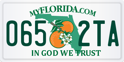 FL license plate 0652TA