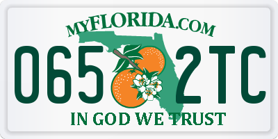 FL license plate 0652TC