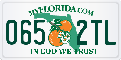 FL license plate 0652TL