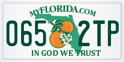 FL license plate 0652TP