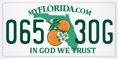 FL license plate 0653OG