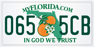 FL license plate 0655CB