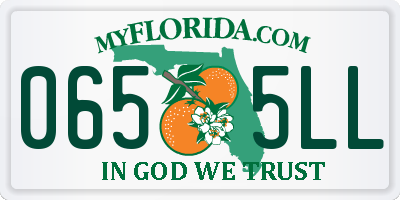 FL license plate 0655LL