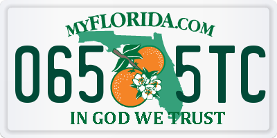 FL license plate 0655TC