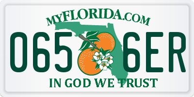 FL license plate 0656ER