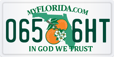 FL license plate 0656HT