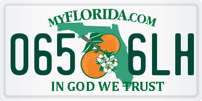 FL license plate 0656LH