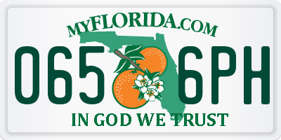 FL license plate 0656PH