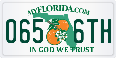 FL license plate 0656TH