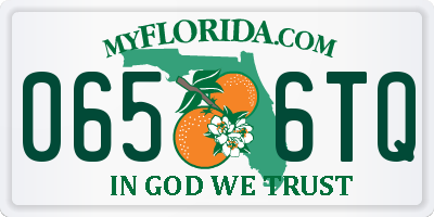 FL license plate 0656TQ